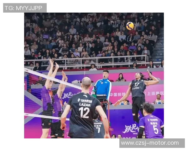激烈对决排球联赛上海队迎战天津队争夺冠军荣耀